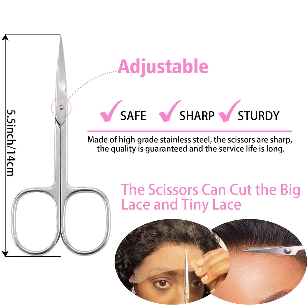 Goiple elastic band shown for secure, adjustable wig installation