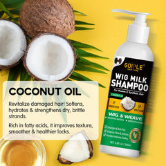 Goiple Wig Milk Spray acondicionante y desenredante para pelucas sintéticas.