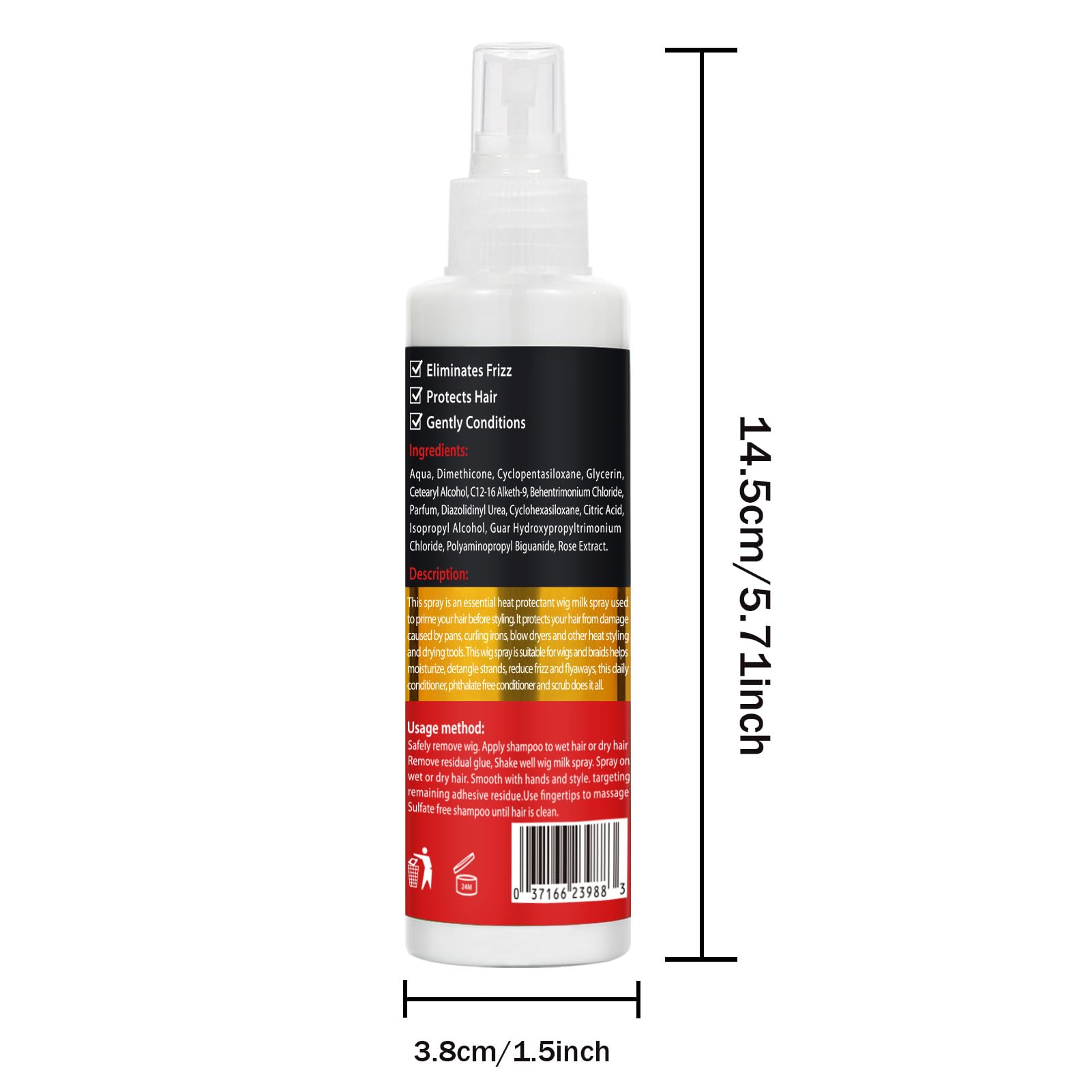 Goiple Wig Milk Spray: textura flexible mejorada para peinados duraderos
