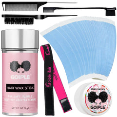 Goiple wig tape 40-strip package secures lace wigs.