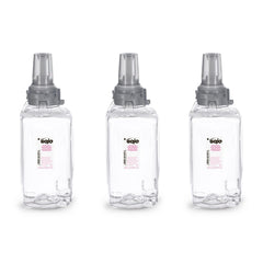 GOJO ADX-12 refill bottle showing fragrance-free formula suitable for sensitive skin