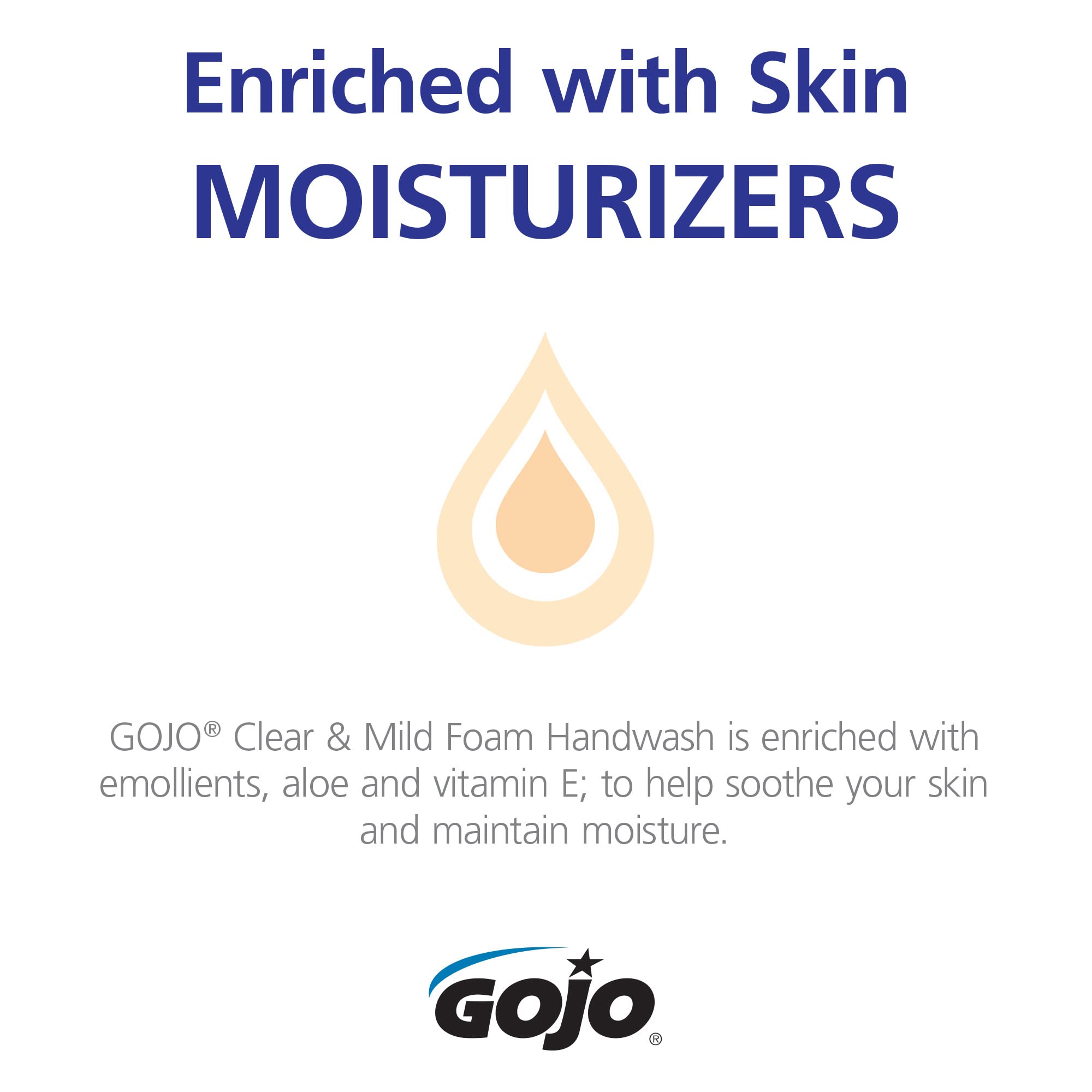 GOJO EcoLogo certified refill bottle signals sustainable choice