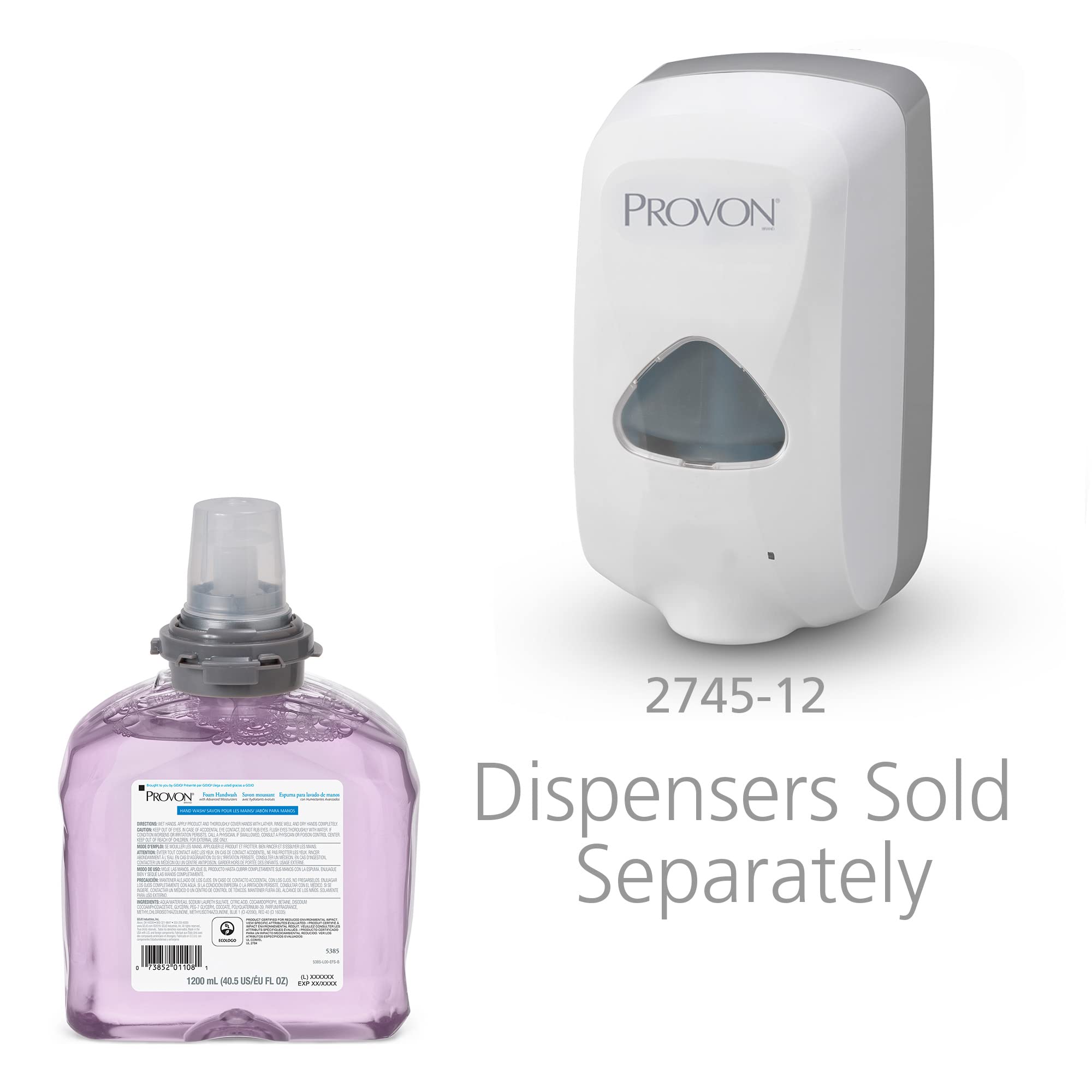 GOJO PROVON eco logo certified UL 2784 biobased product features