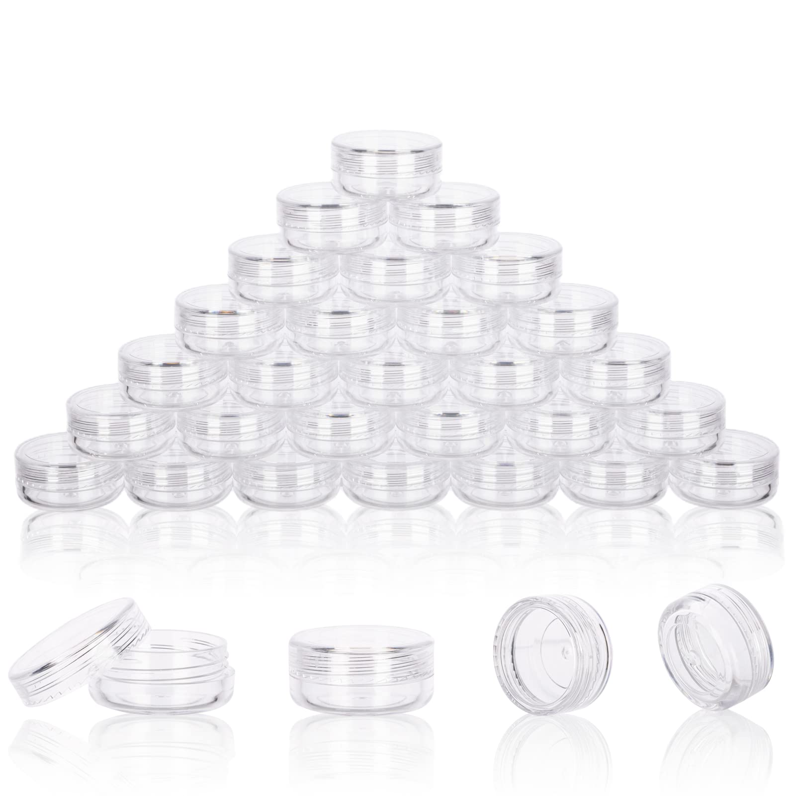 GOLACKY 3g sample container with lid showing clear body for quick content identification