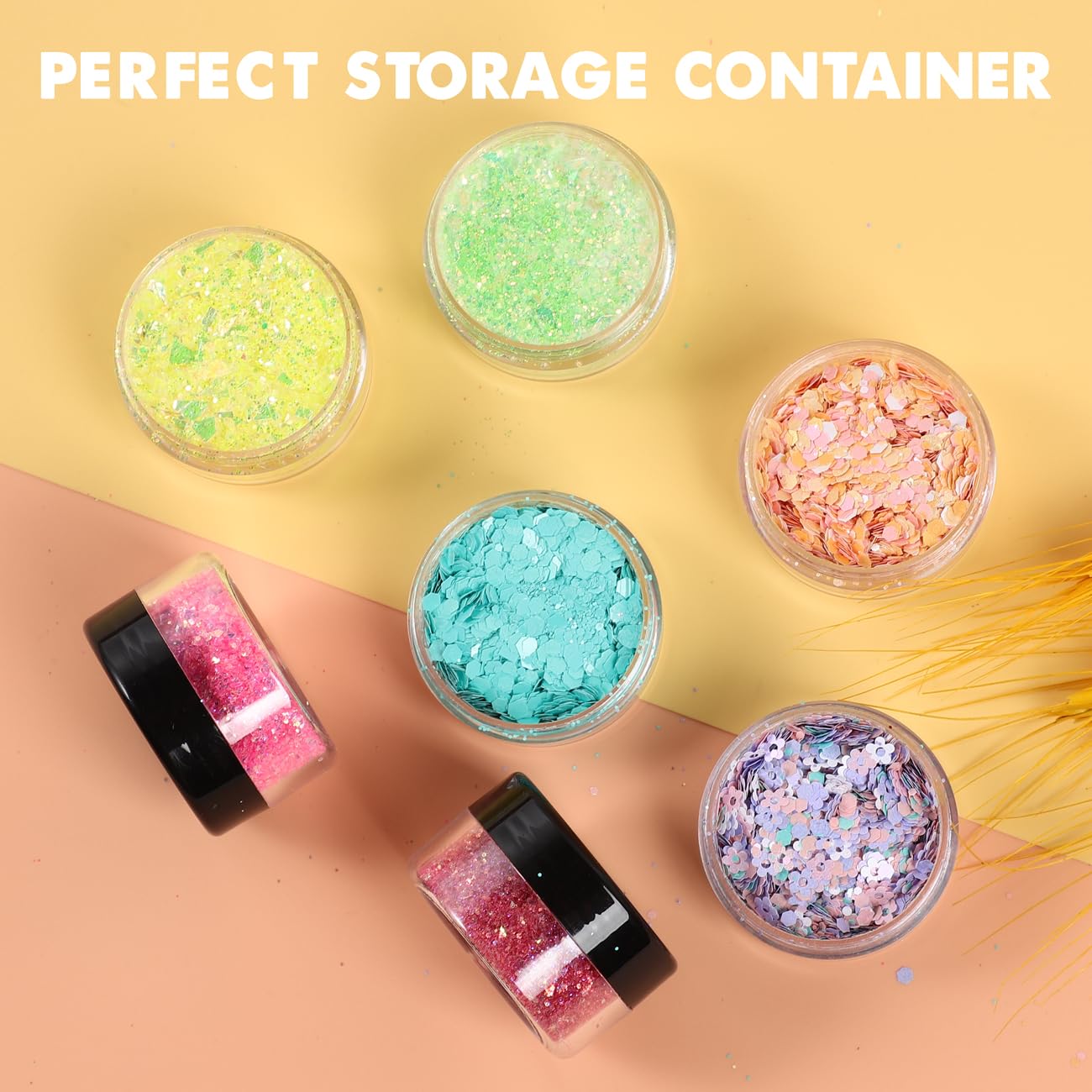 GOLACKY compact jar close-up showcases sturdy construction and grip-friendly design.