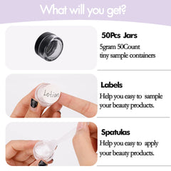 GOLACKY travel container pack ideal for cosmetics and crafts.