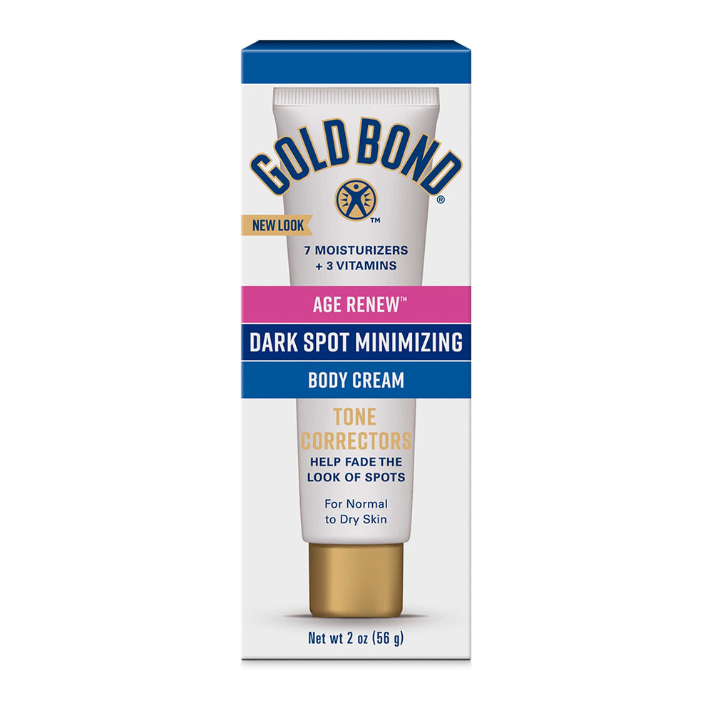Gold Bond Age Renew crema anti-manchas en tubo para uso diario