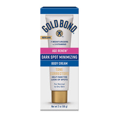 Gold Bond Age Renew crema anti-manchas en tubo para uso diario