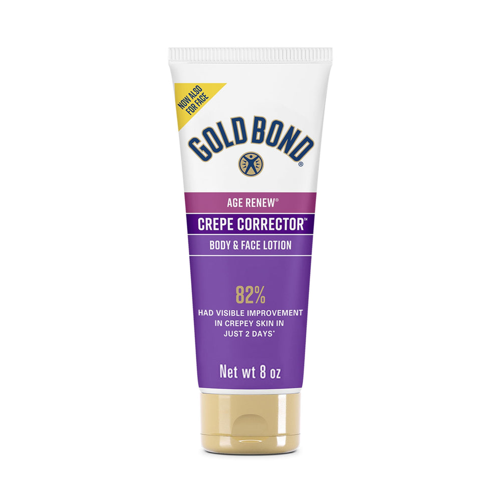 Gold Bond Age Renew Crepe Corrector: botella de 8 onzas para hidratación diaria