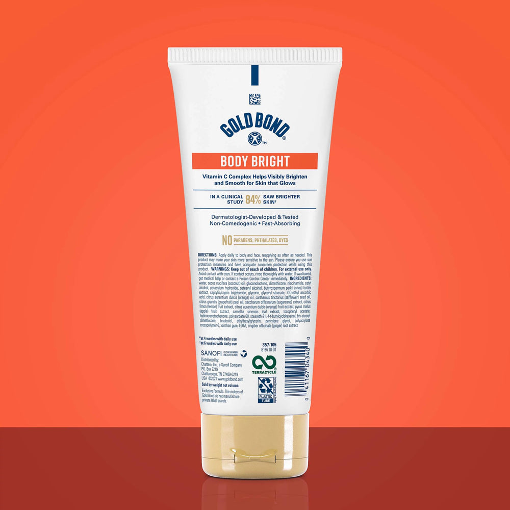 Gold Bond Body Bright, versión con vitamina C para piel más luminosa