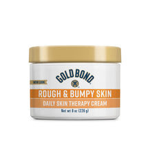 Gold Bond crema para piel áspera y bultos en brazos y piernas, suaviza y alisa.