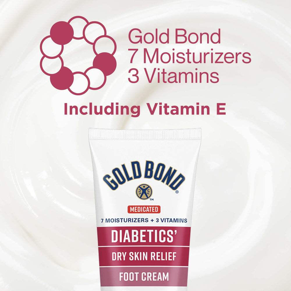 Gold Bond Crema para Pies Diabéticos ingredientes dimeticona