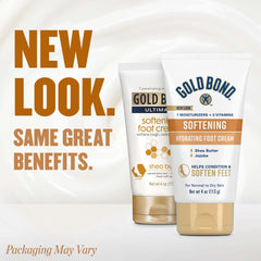 Gold Bond Crema para Pies, textura ligera y absorción rápida