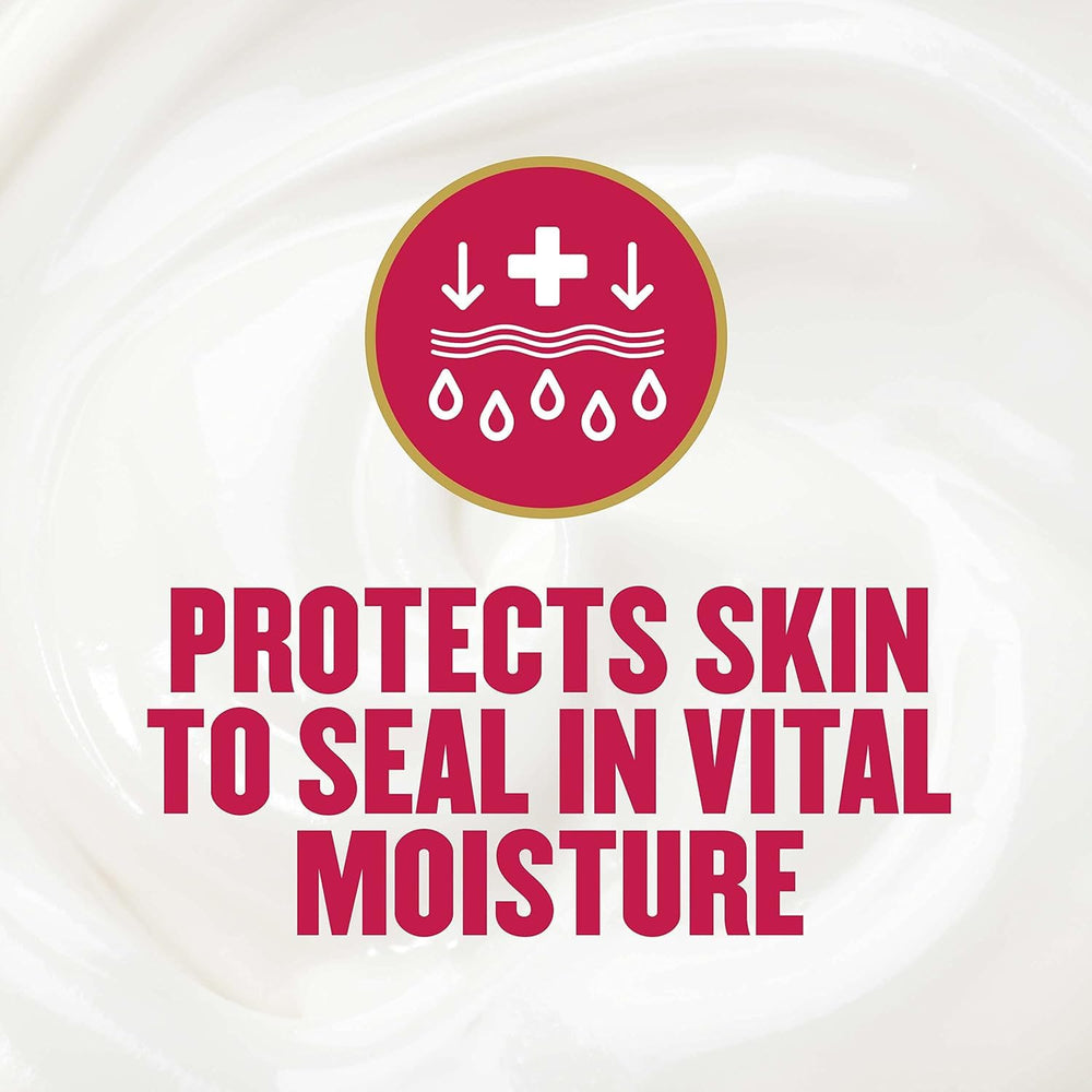 Feet with Gold Bond Diabetics' Foot Cream during application for moisturised skin