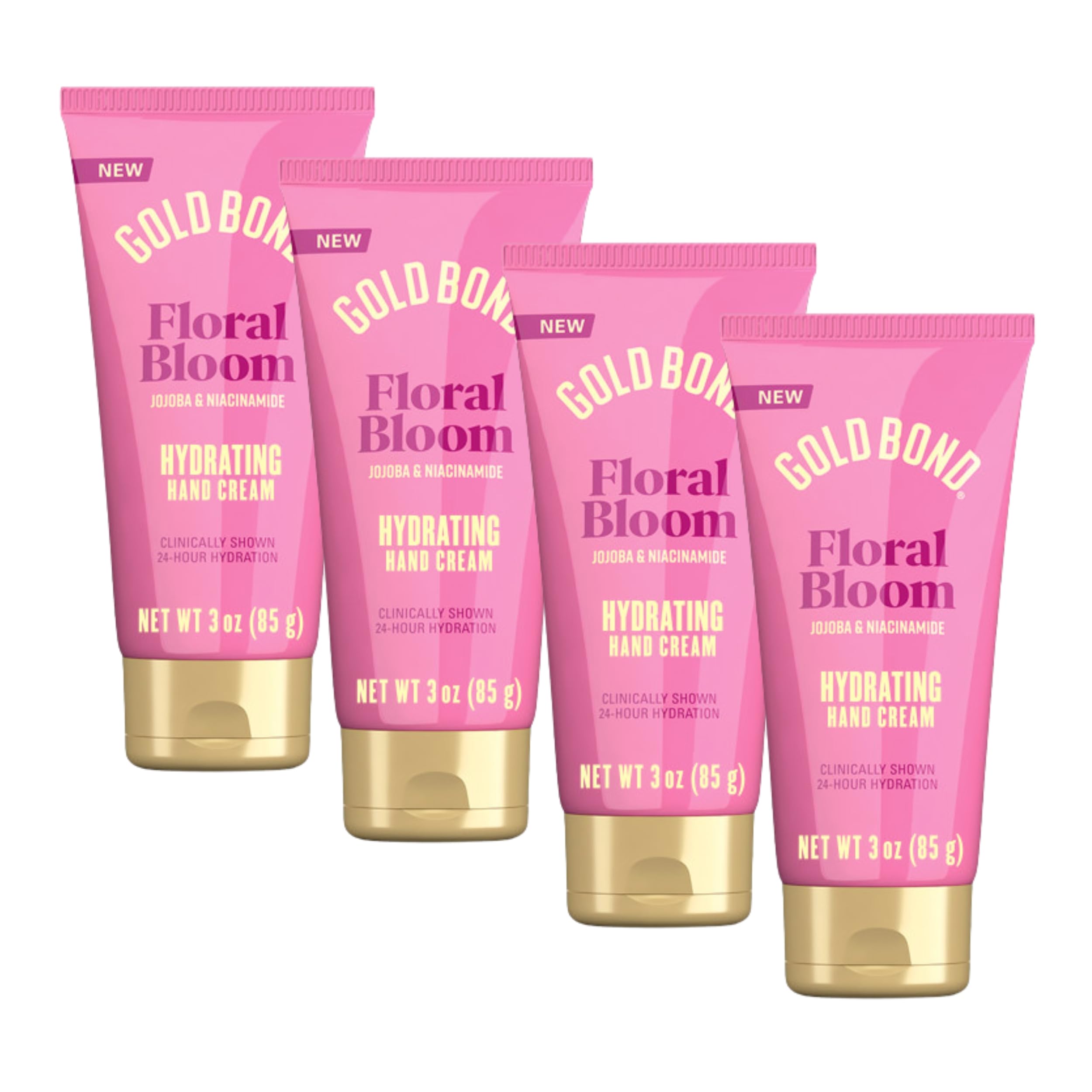 Gold Bond Floral Bloom crema de manos, envase 3 oz, hidratación diaria