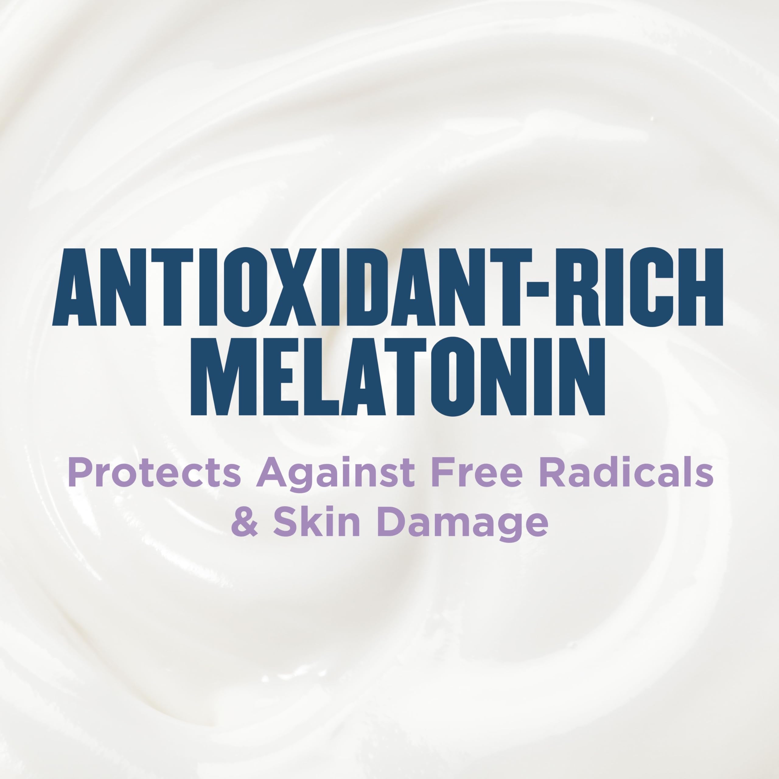 Gold Bond Healing Overnight Lotion with melatonin highlighted as antioxidant support