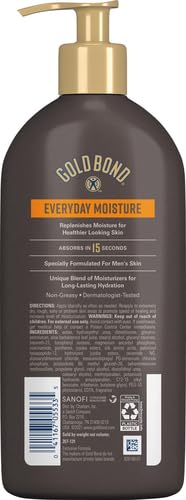 Textura de absorción rápida de Gold Bond sin sensación grasa