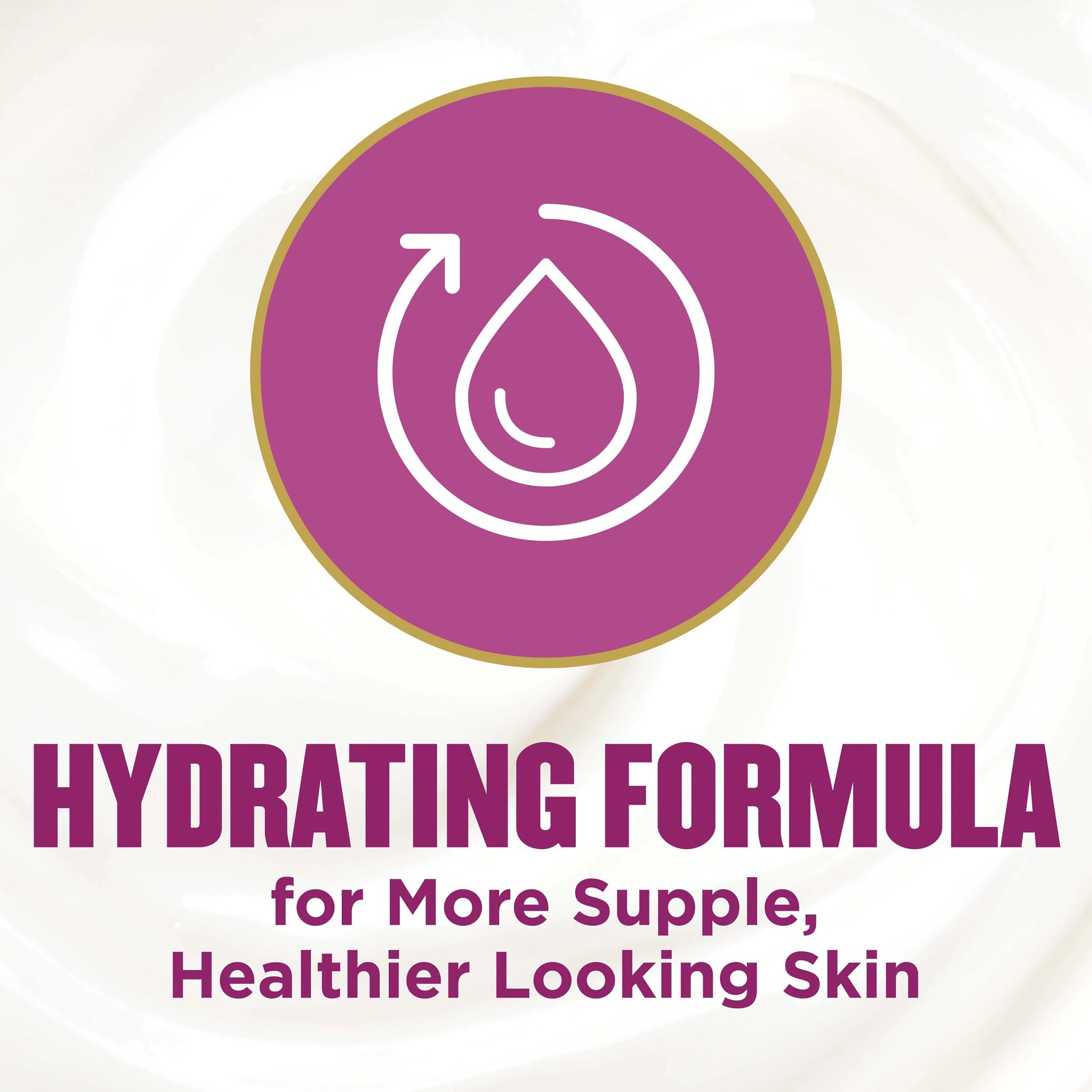 Gold Bond Cream texture being spread shows a smooth, hydrating formula.