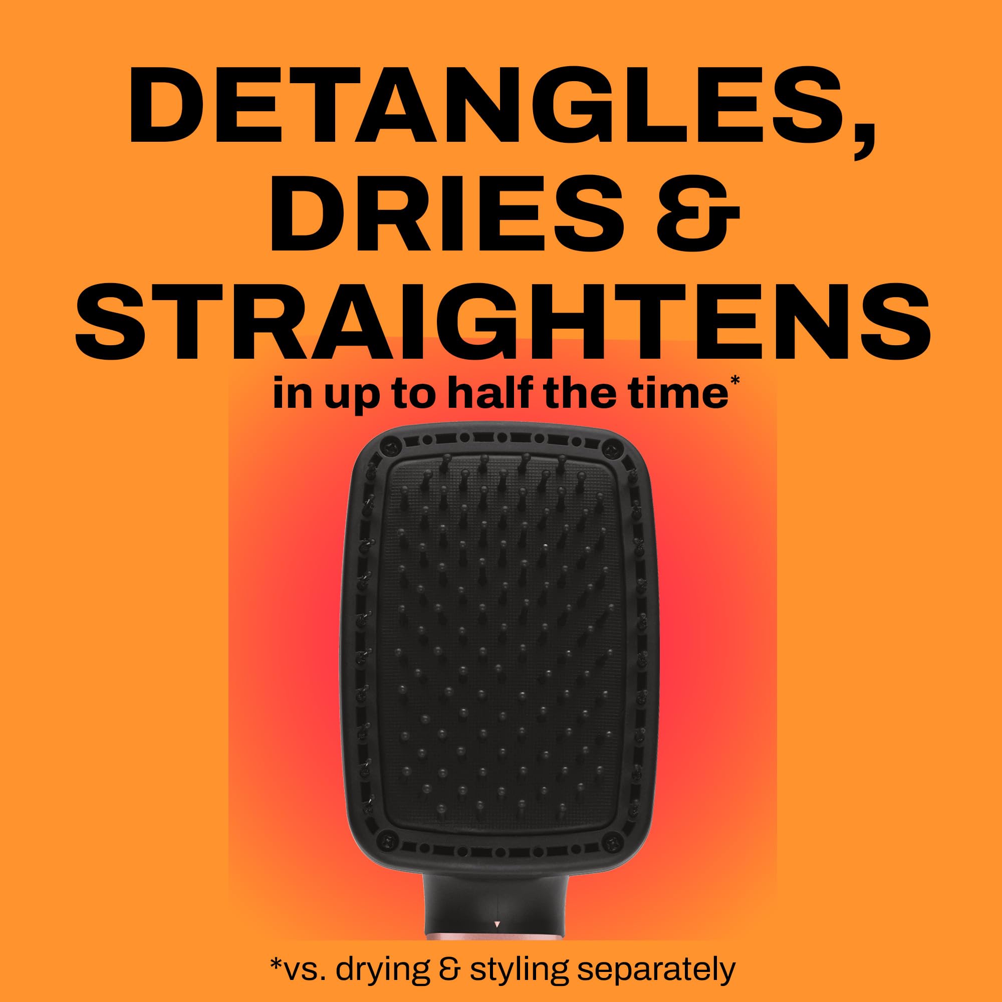 Gold N Hot Ionic Dryer and Styler with large paddle brush for fast drying.