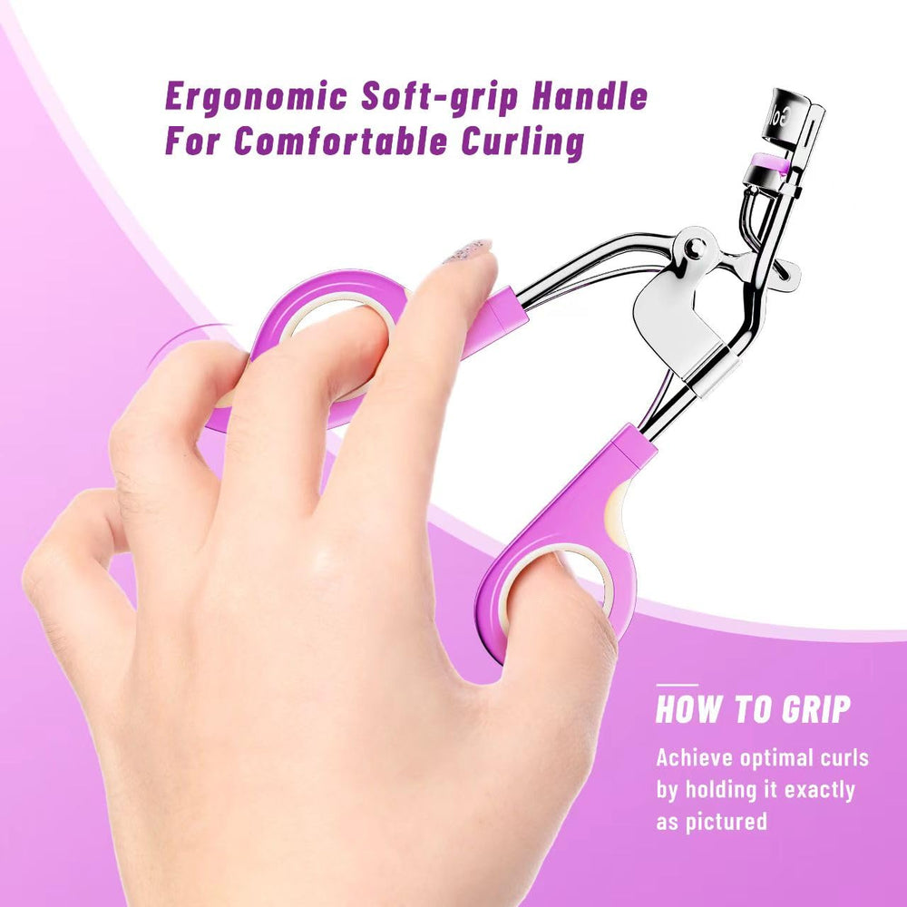 Goldenrich soft-touch handle close-up shows non-slip grip.