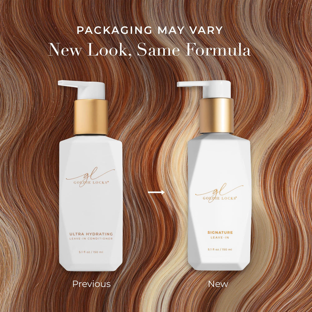 Goldie Locks Signature Leave-In Conditioner mist-application provides even coverage.