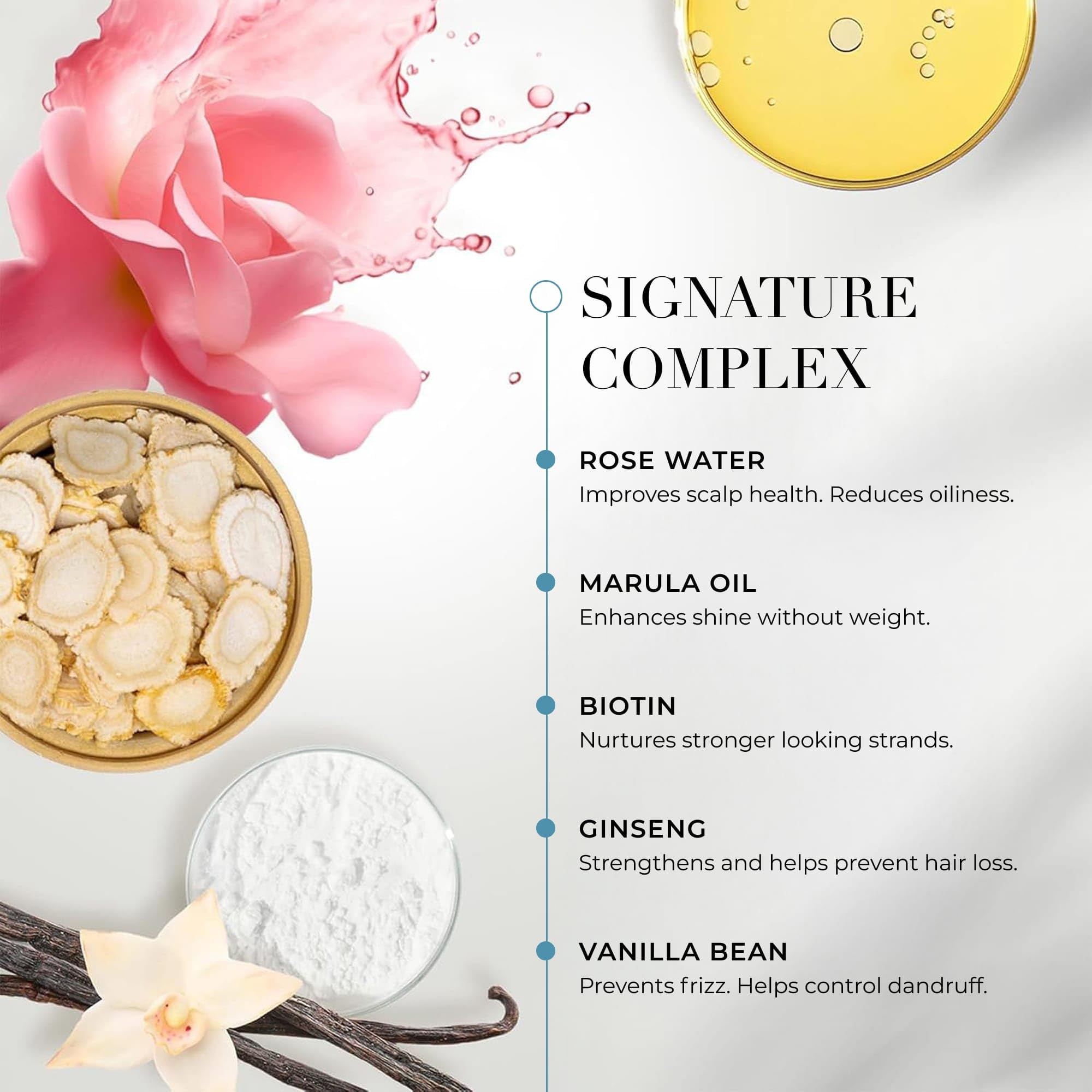 Goldie Locks Signature Serum with marula oil and ginseng for manageability