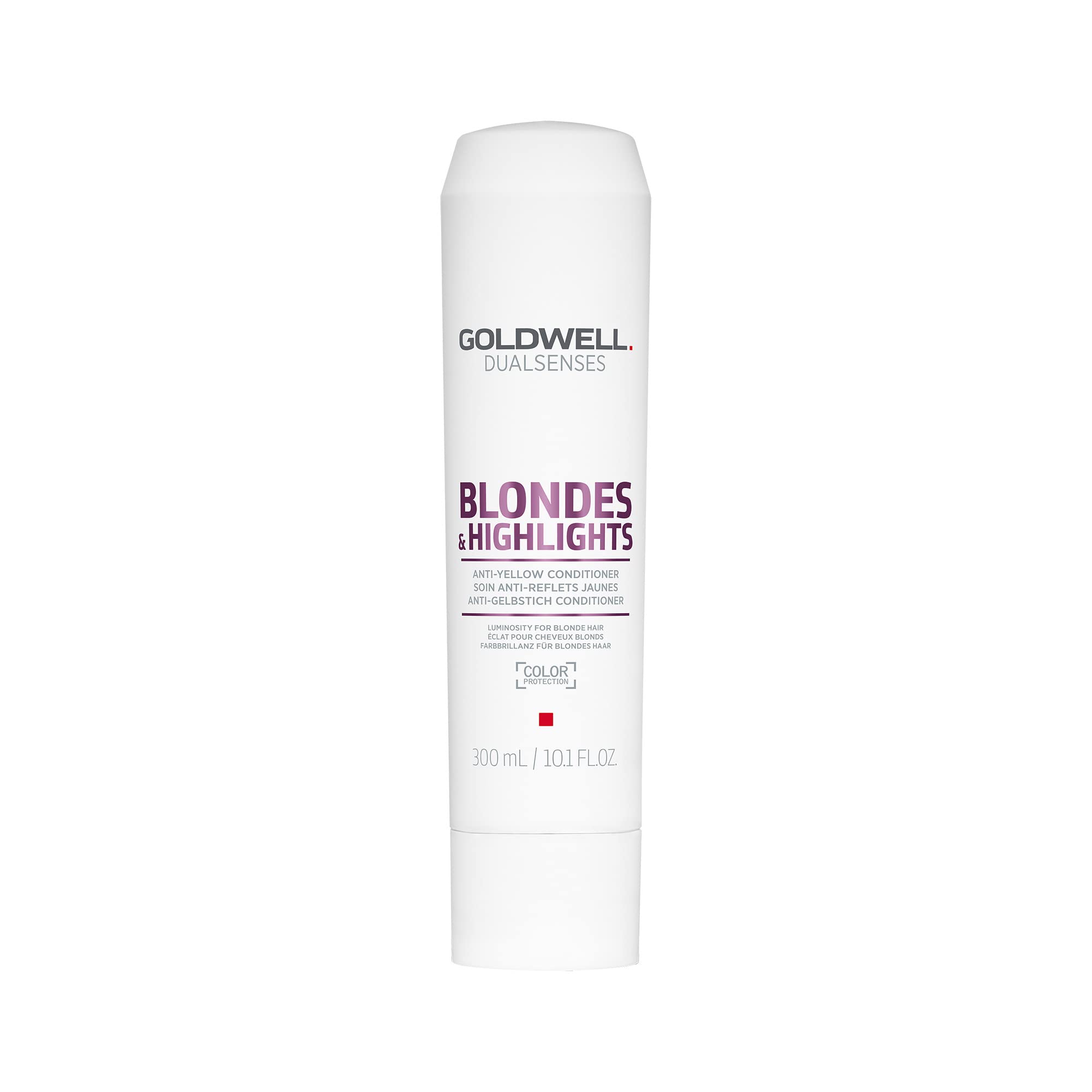 Goldwell Dualsenses Acondicionador Anti Amarilleo, botella de 300 ml, neutraliza tonos amarillos.