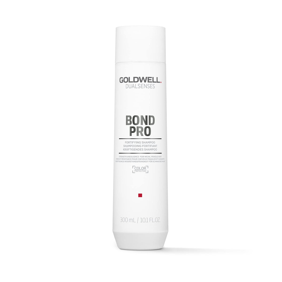 Goldwell Dualsenses Bond Pro Shampoo, vertido de botella, suave para cabello débil y color tratado.
