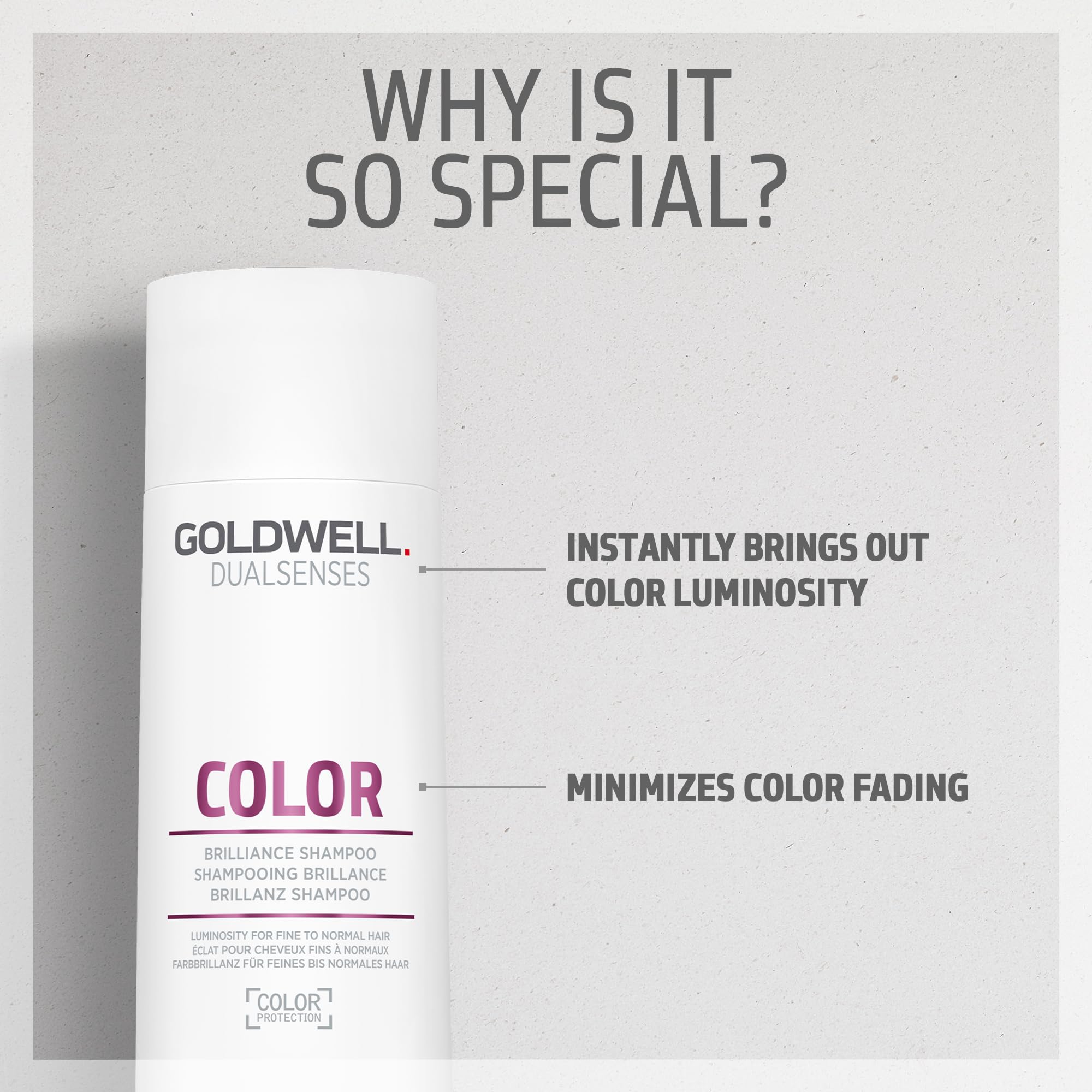 Goldwell Dualsenses Color Brilliance: aplicación diaria en la ducha, uso sencillo.