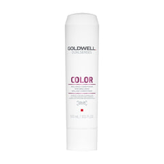 Goldwell Dualsenses Color Brilliance Conditioner bottle showing color protection and easy detangling.