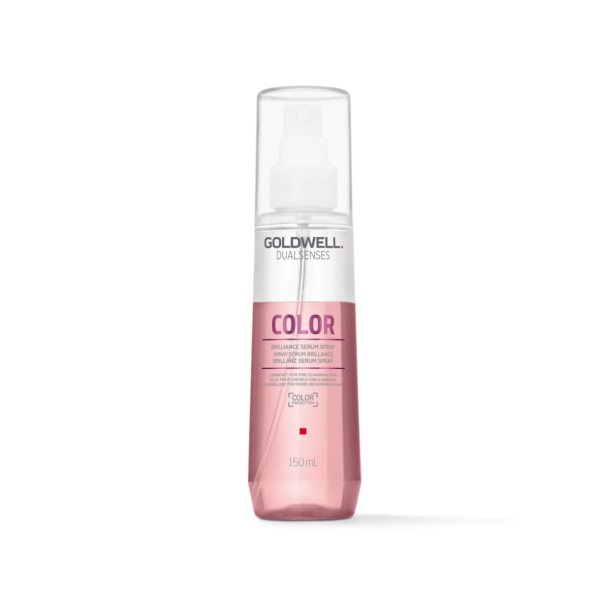 Goldwell Dualsenses Color Brilliance Serum Spray, botella visible, brillo ligero para peinado diario