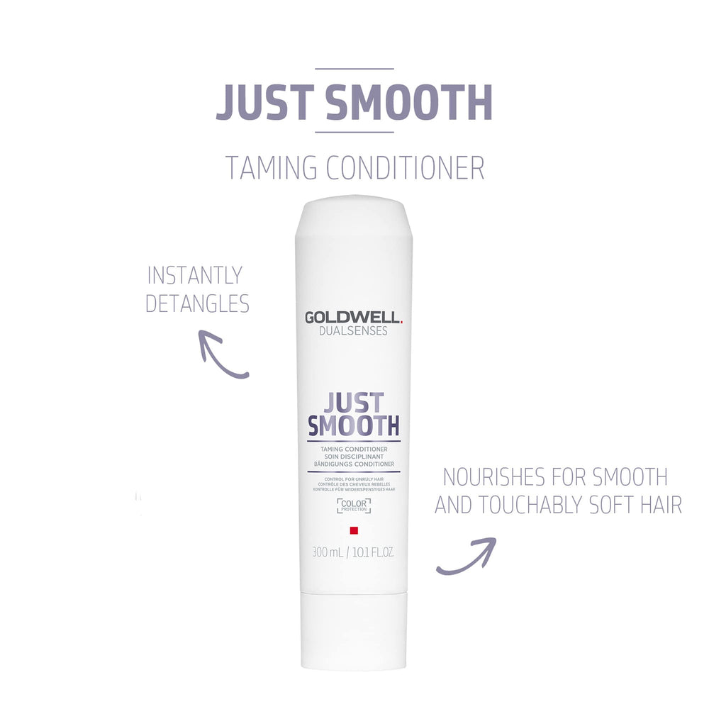 Textura cremosa de Goldwell Dualsenses Just Smooth para una aplicación suave