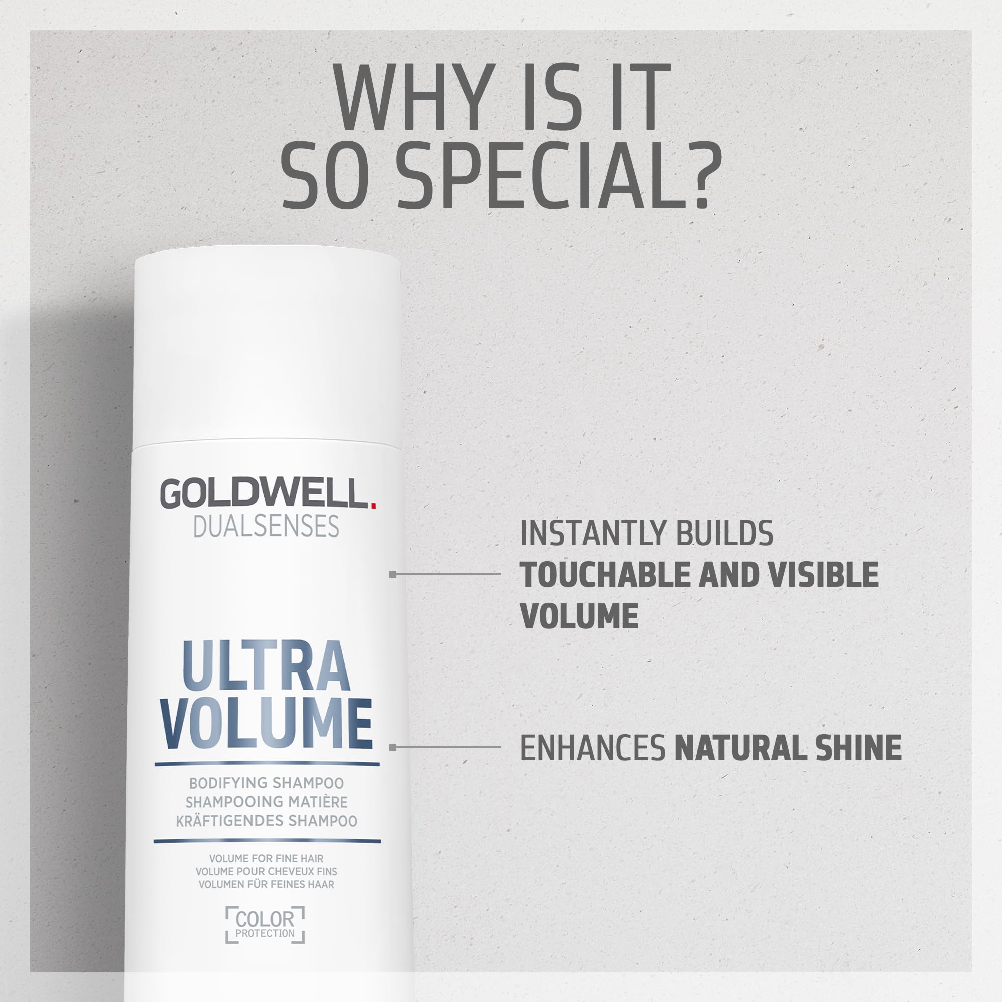 Goldwell Dualsenses Champú Ultra Volume: uso diario para volumen sostenido