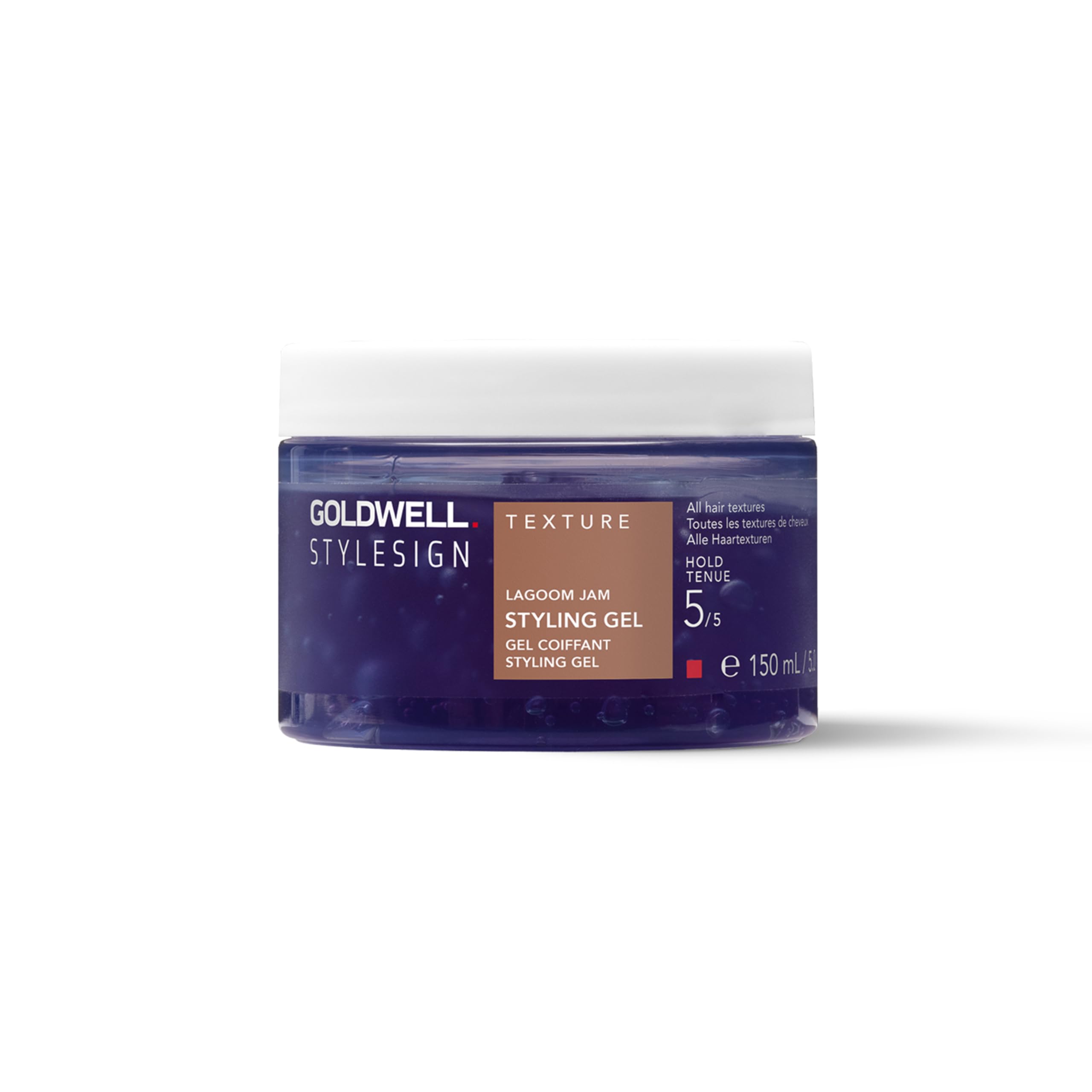 Goldwell Lagoom Jam: brillo instantáneo y fijación duradera para estilos impactantes.