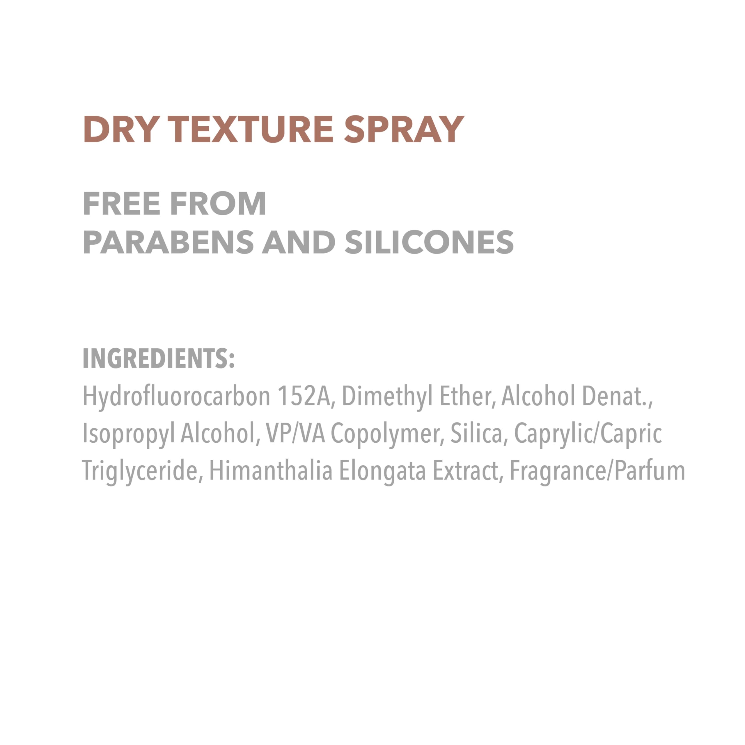 Goldwell StyleSign Dry Texture Spray vegan formula supports color-safe styling.