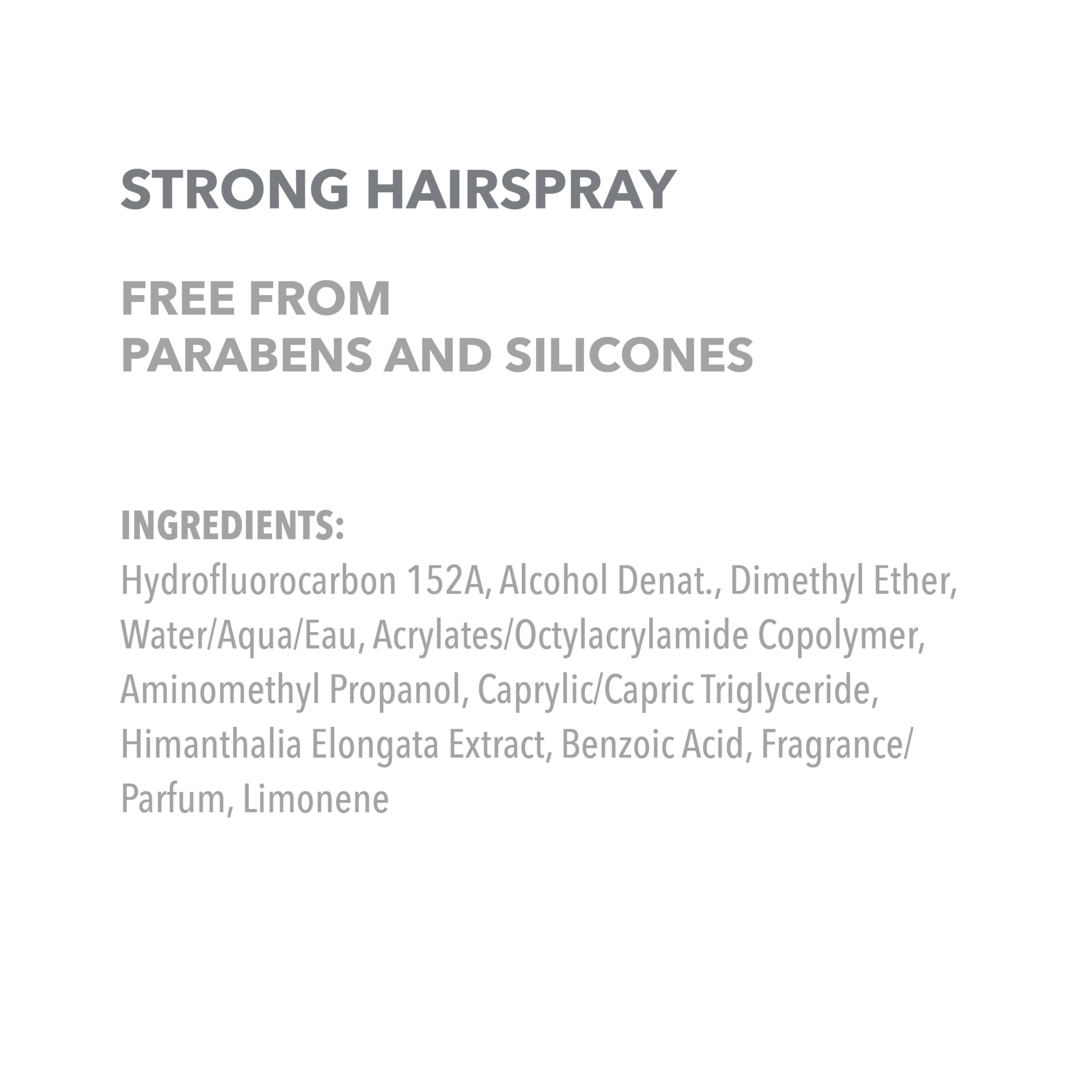 Goldwell StyleSign Strong Hairspray finish delivers humidity resistance.
