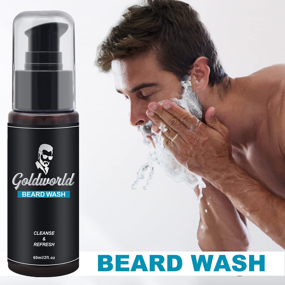 GoldWorld beard oil 2-pack ready for ongoing grooming.