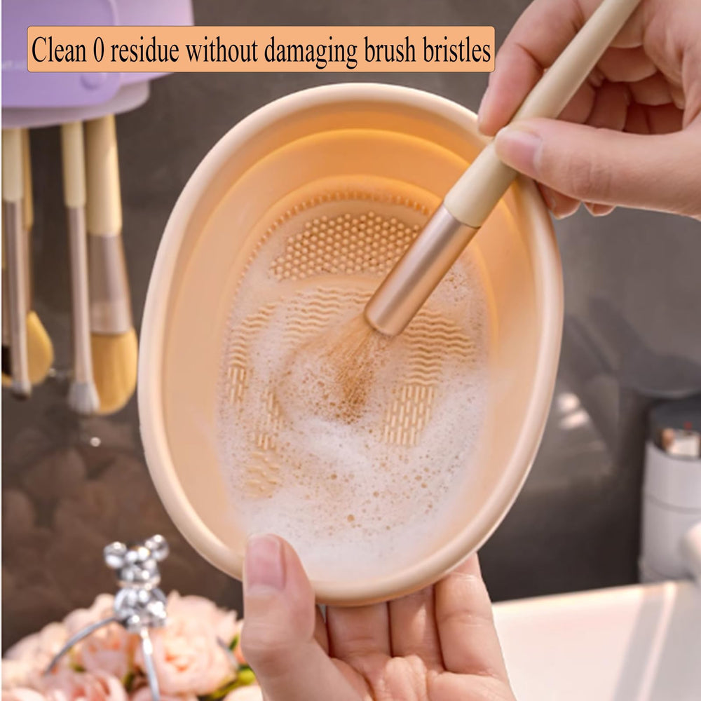 GOLIKEE four-texture cleaning surface versatile for brushes and sponges.