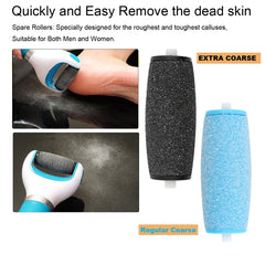 GOMINYUF blue regular coarse rollers for Amope Pedi deliver smoother skin