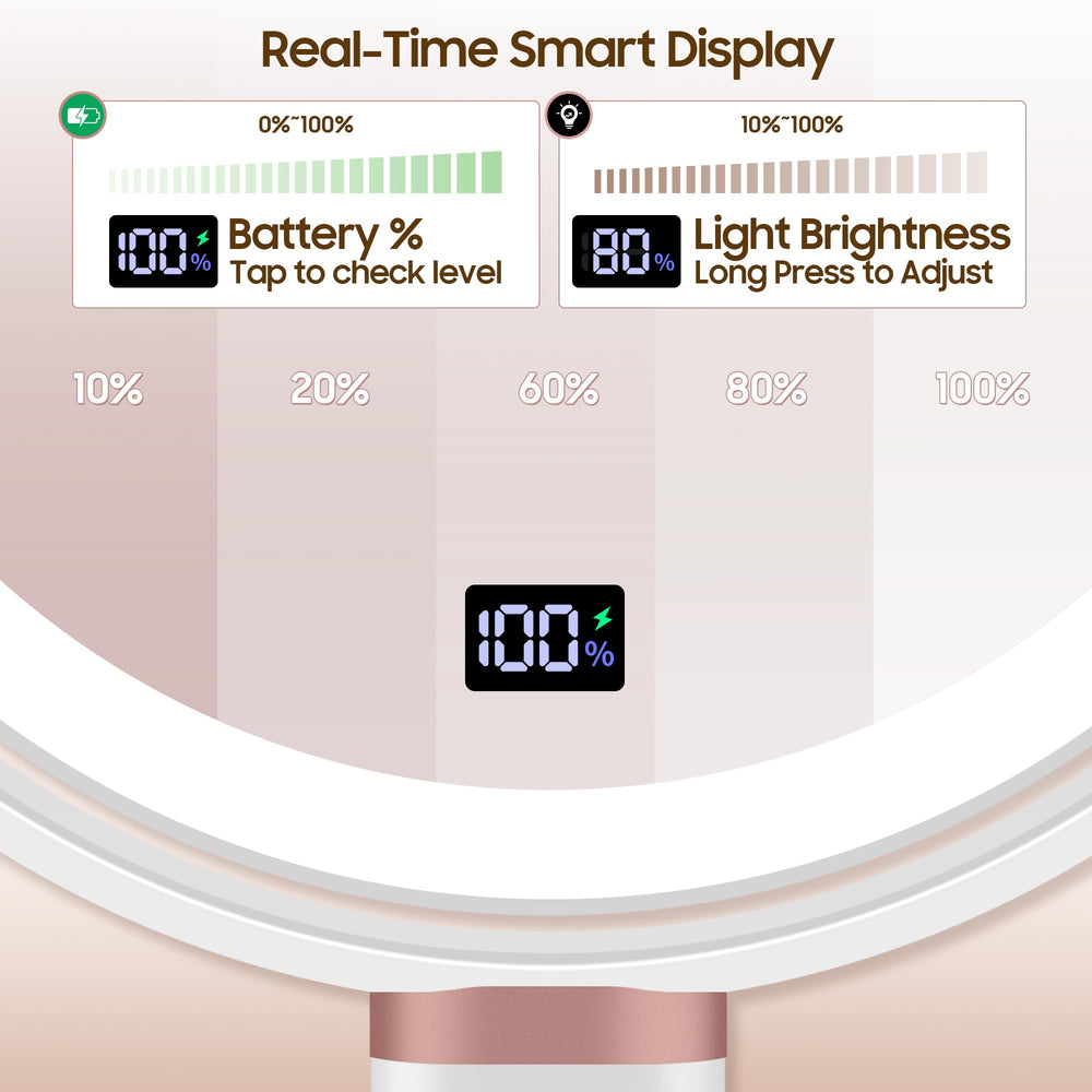 GOMIPURU 360 rotate design enables easy angle adjustments for full visibility