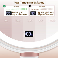 GOMIPURU 360 rotate design enables easy angle adjustments for full visibility