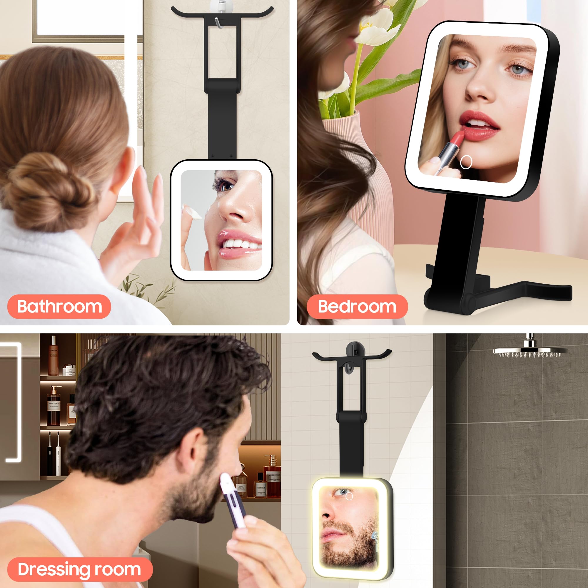 GOMIPURU gift-ready makeup mirror for beauty lovers who value portability.
