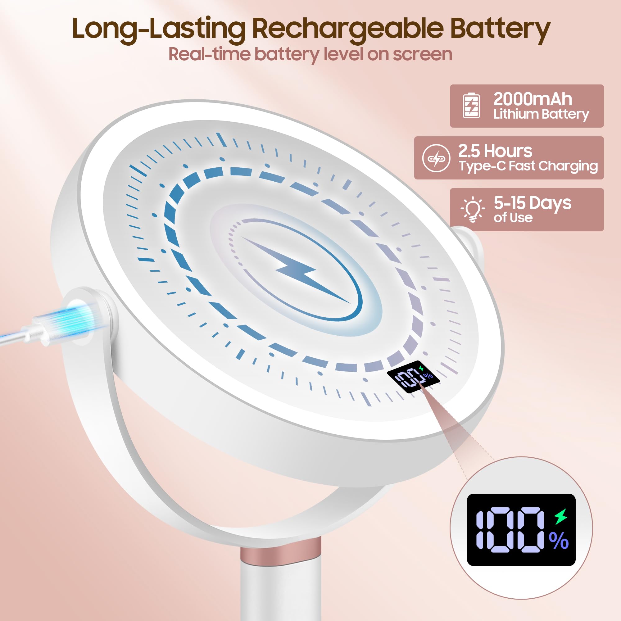 GOMIPURU glow ready gift beauty mirror ideal for gifting