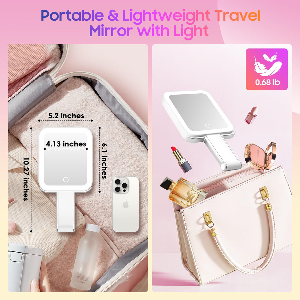 GOMIPURU lightweight design weighing 0.68 lb travels easily.