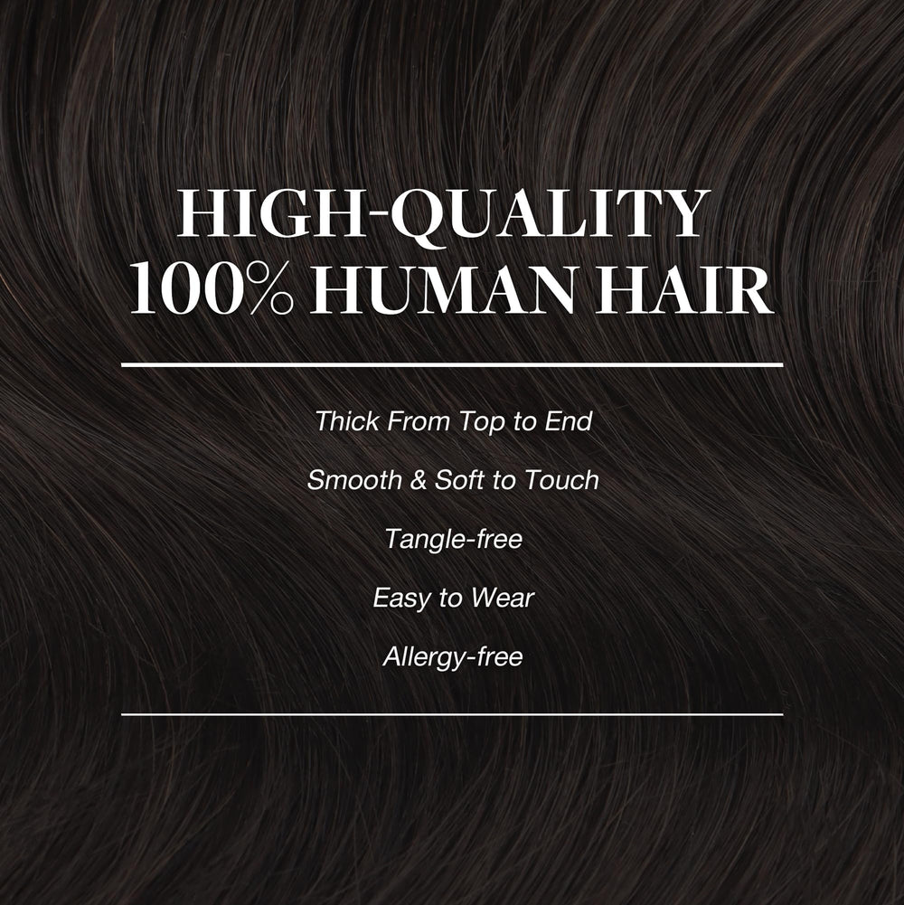 GOO GOO clip-in hair extensions 2-packs for voluminous looks.