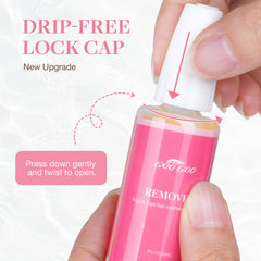 GOO GOO 100ml remover packaging offers long-lasting value