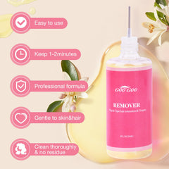 GOO GOO 30ml remover packaging is compact and portable