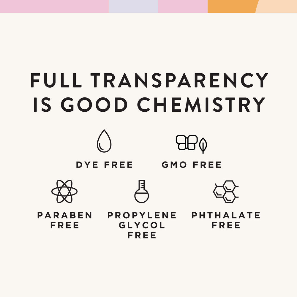 Good Chemistry Queen Bee vegan, cruelty-free label, ethical fragrance choice.