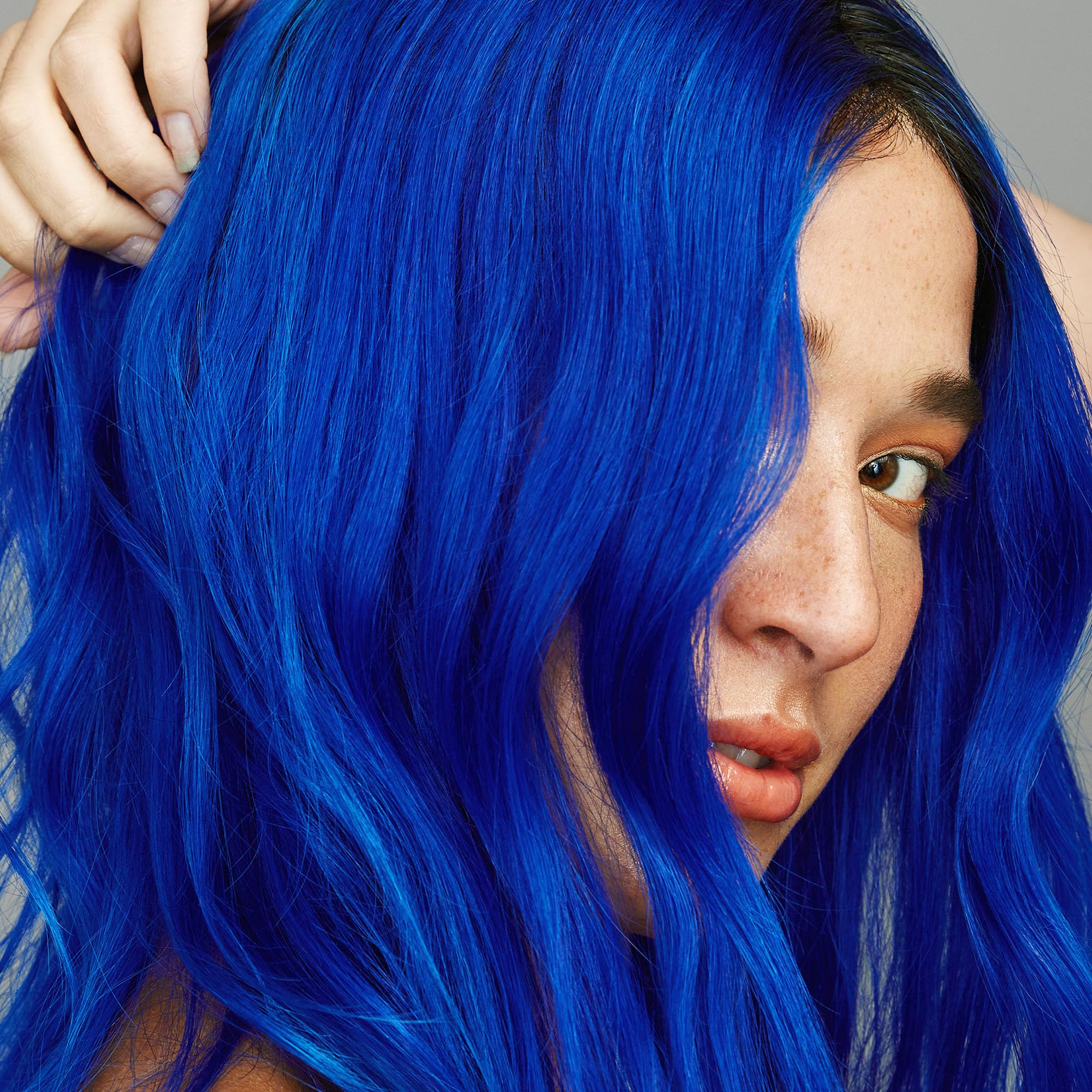 Good Dye Young Blue Ruin cream texture shown for easy, conditioning color.
