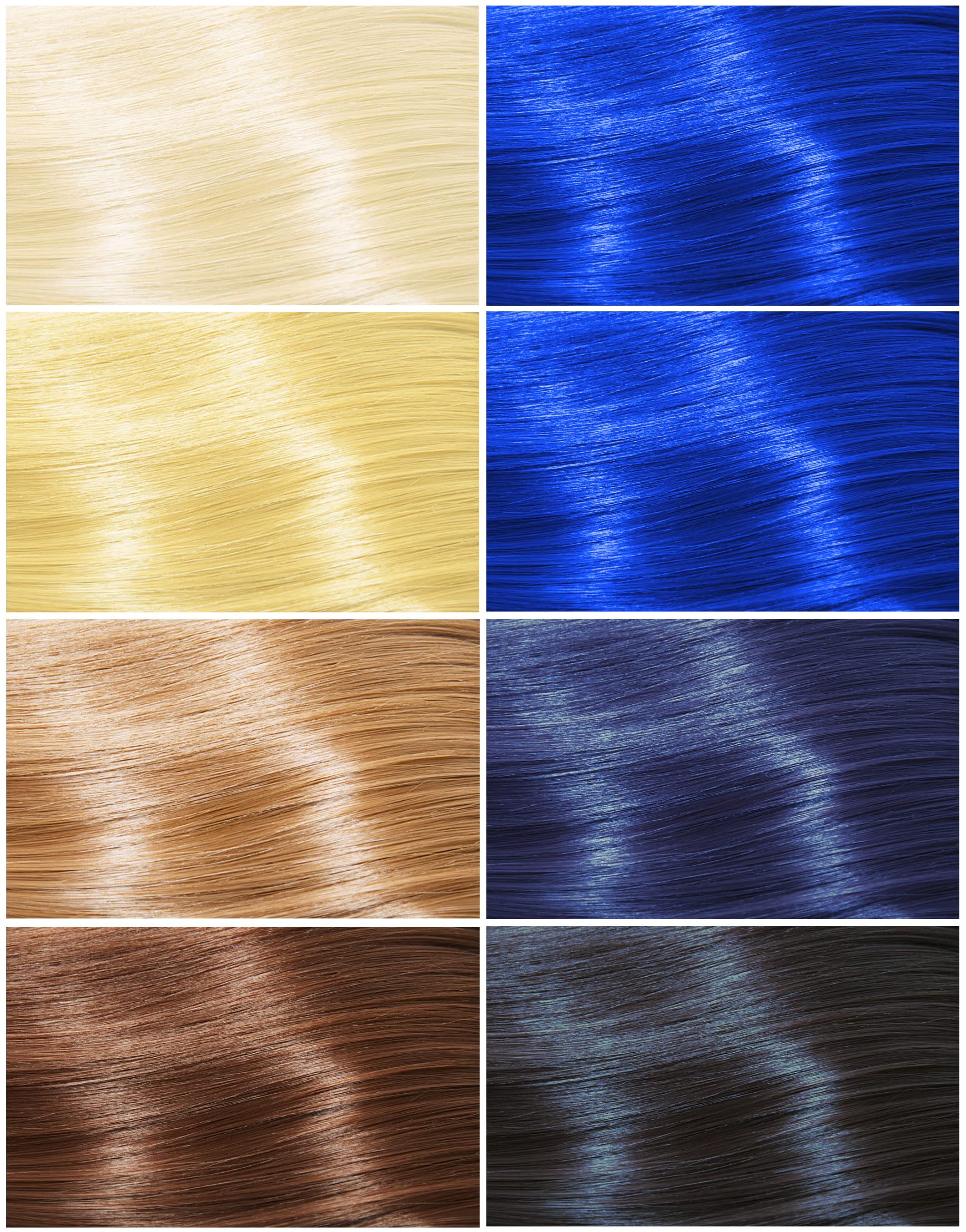 Good Dye Young Blue Ruin strand-test swatches demonstrate fade over time